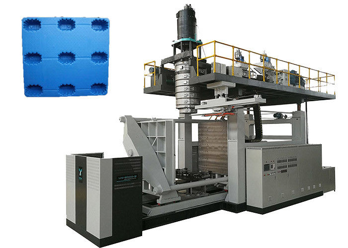 1.2 X 1.0m Plastic Pallet Machine High Output With HDPE Material 1 Year