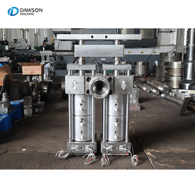 Monolayer Extrusion Blow Molding Machine Double Head Die Head For 2L HDPE Bottles