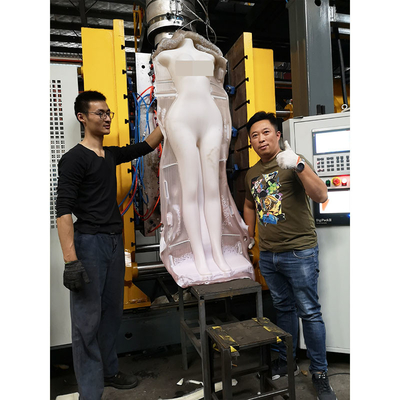 Plastic Hollow Male Female Bust Mannequin Full-Length Model Making Machinery Blow Molding Machine