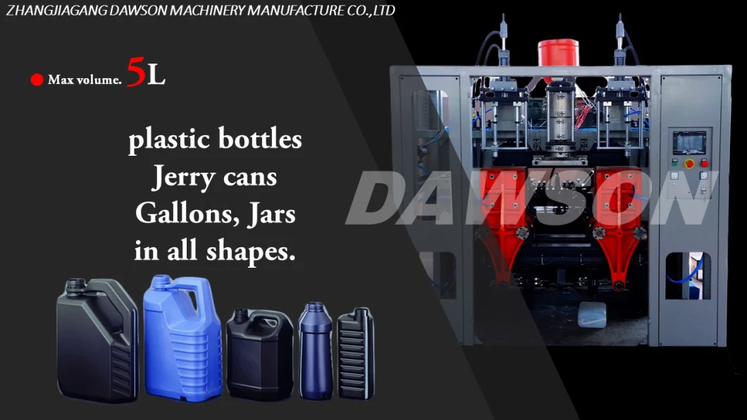 Extrusion Blow Molding Machine HDPE PP Bottle Making Machines 5L Car Motor Oil Lubricant Oil High Speed Plastic Blow Molding Machine