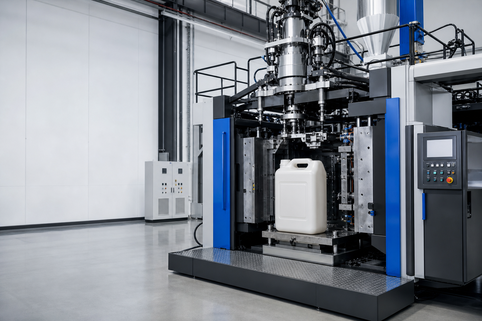 Latest company blogs about How to Choose the Right Extrusion Blow Molding Machine for 20L–30L HDPE Jerry Cans