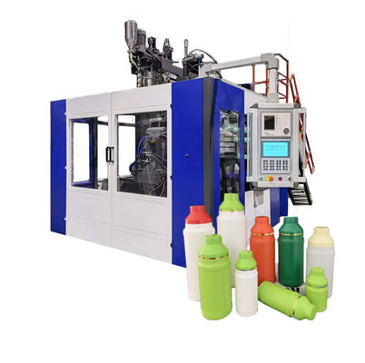 Buy Plastic Container Extrusion Blow Molding Machine Single Station Milk Bottles 4zone online manufacture