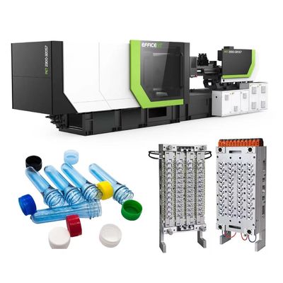 Buy PET Preform Plastic Injection Molding Machine Wide Mouth CE 300L online manufacture