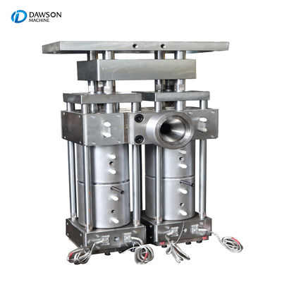 Buy Monolayer Extrusion Blow Molding Machine Double Head Die Head For 2L HDPE Bottles online manufacture