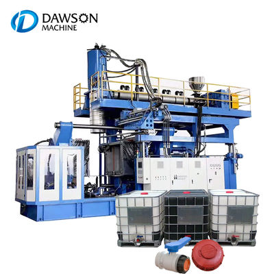 Buy Black IBC Bulk Container 2 Layers 1200L IBC Drum Blow Moulding Machine Plastic IBC Tank Manufacturing Machine online manufacture