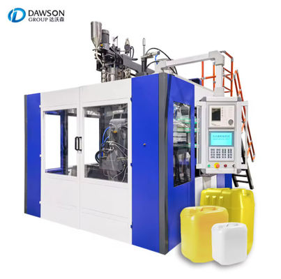 Buy 10L 20L 25L 30 L Jerrycan Stack Bottle Lubricant Oil Double Station Extrusion Blow Molding Machine online manufacture