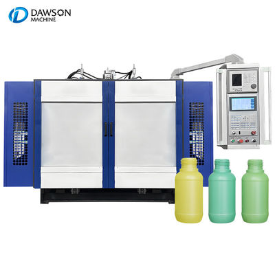 Buy Automatic 500ml 1L hdpe extrusion blow molding machine Pesticide Bottles Making Price online manufacture