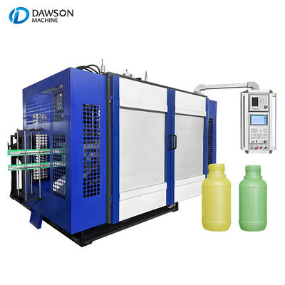 Buy HDPE Pesticide Bottle Making Chemical Drum Extrusion Blow Molding Machine online manufacture