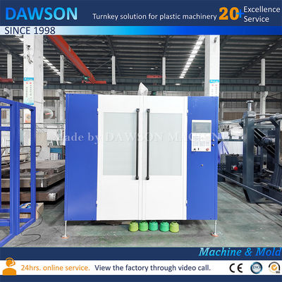 Buy HDPE Wide Neck Medical Chemical Package Plastic 1400ml Bottle Extrusion Blow Molding Machine online manufacture