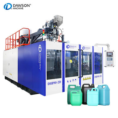 Buy Automatic 1L 4L 5L 10L Plastic PP HDPE Bottle Jerrycan Extrusion Blow Molding Machine online manufacture