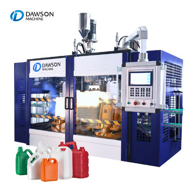 Buy 85mm Screw Diameter 110kN Clamping Force Plastic Hdpe Laundry Detergent Bottle Making Extrusion Blow Molding Machine online manufacture