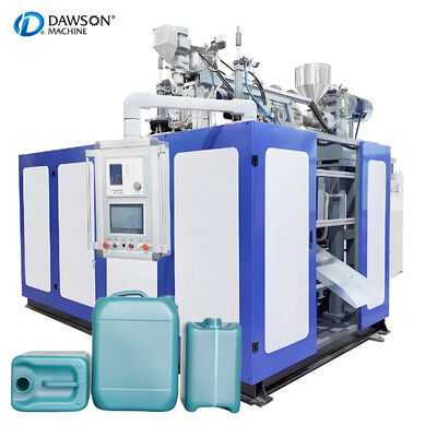 Buy 130 Kg Per Hour Output Extrusion Blow Molding Machine For HDPE 5L Jerrycan High Speed Plastic Manufacturing online manufacture
