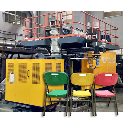 Buy Long Service Life Fully Automatic Plastic Chair Making Machine Plastic Bus Chair Extrusion Blow Molding Machine Output 350 Kg H online manufacture