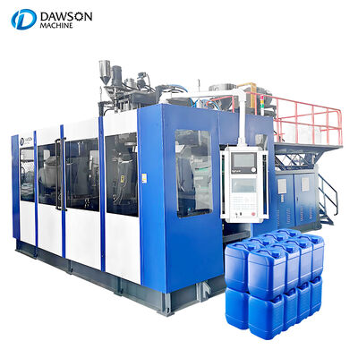 Buy 138kw Screw Heating Power 5L 10L Jerry Can HDPE Blow Molding Double Station Extrusion Blowing Molding Machine Mould Opening Stroke 250600mm online manufacture
