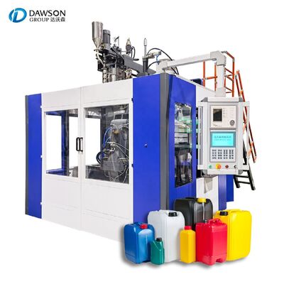 Buy Hydraulic servo motor extrusion blow molding machine producing 20 liters HDPE plastic jerrycan oil bottle single station online manufacture