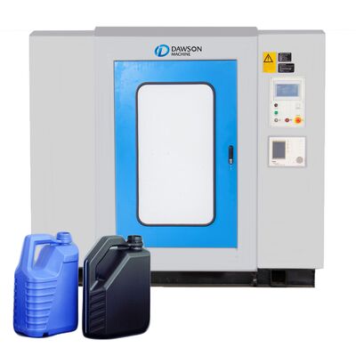 Buy Water Consumption 80 LMIN Extrusion Blow Molding Machine Mold Platen Size 320 MM Ideal for 0-5L Oil Bottle Manufacturing online manufacture