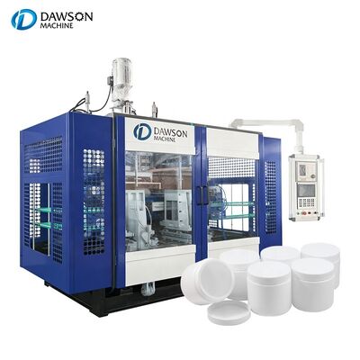 Buy 6.5T Wide-mouth HDPE Jar Extrusion Blow Molding Machine with 90mm Screw Diameter online manufacture