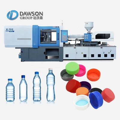 Buy Energy Saving Automatic PP HDPE Water Bottle Cap Injection Molding Machine with Servo Motor 21kw online manufacture