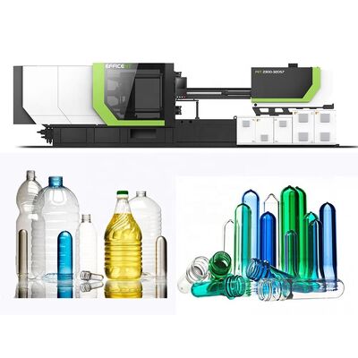 Buy Servo Motor Type PET Preform Injection Molding Machine with 630x600 mm Tie Bar Distance and 64-72 Cavity High-Speed Production online manufacture