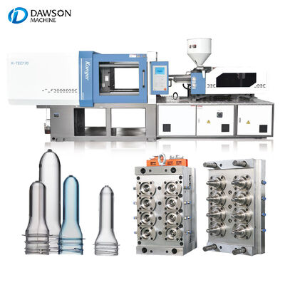 Buy PET Preform Injection Molding Machine with 160 Mpa Injection Pressure High Productivity and 13.8 t Machine Weight online manufacture