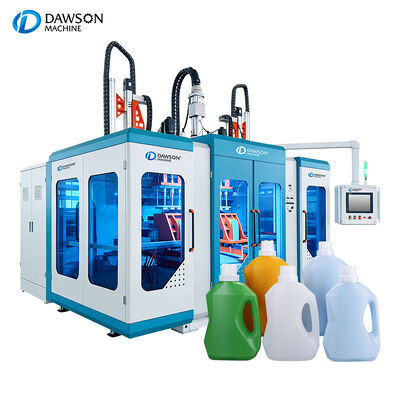 Buy Fully Electric 5L Hdpe Laundry Detergent Bottles Blow Molding Machine Three Die Head Extrusion Blow Molding Machine online manufacture