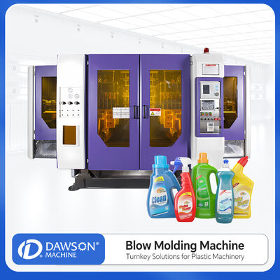 Buy 440V Voltage Full Automatic Laundry Detergent Extrusion Blow Molding Machines Production Line 2L 3L 4L Weight 11 Ton System online manufacture