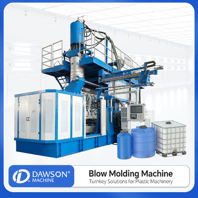 Buy Accumulator Type Die Head Automatic IBC Tank Making Machine IBC Barrel Blow Molding Machine with 88kw Screw Heating Power online manufacture