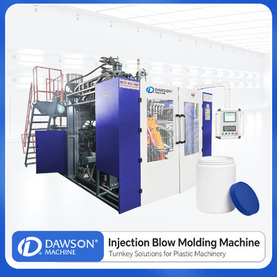 Buy High Productivity HDPE Wide Mouth Straight-Sided Canister Making Machine with 5 Die Heads online manufacture
