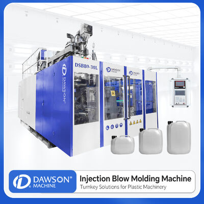 Buy DSB80-30L Single Station Single Die Head Extrusion Blow Molding Machine for 10-30L HDPE Jerry Cans online manufacture