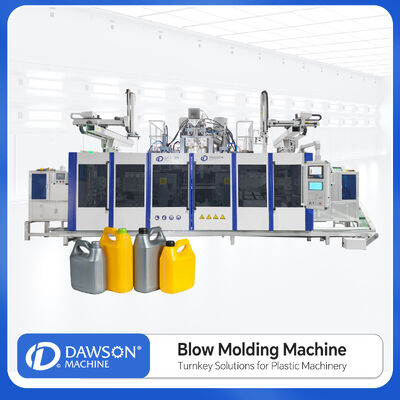 Buy DSB90II Automatic Double Die Head Blow Molder 5L HDPE Jerry Can Blow Molding Machine Extrusion Blow Molding Machine online manufacture