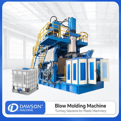 Buy Refurbished 1000L IBC Blow Molding Machine with Accumulator Head Design and Servo Motor System for Plastic Drum Production online manufacture
