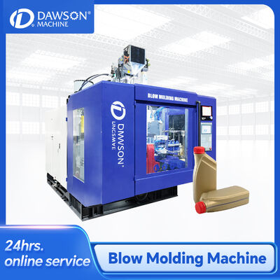 Buy Dawson View Strip Oil Jerrycan Extrusion Blow Molding Machine for Lubricant Bottle online manufacture