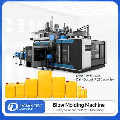 Buy Automatic HDPE Rotary Blow Molding Machine with 25L Max. Product Volume Temperature Control online manufacture