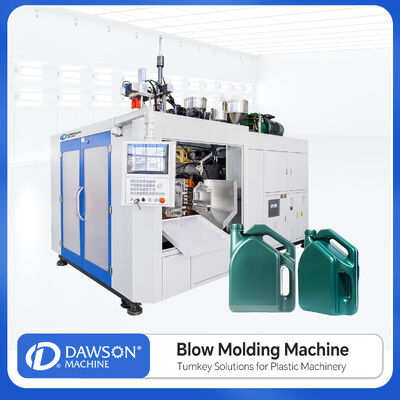 Buy Automatic Double Station Extrusion Blow Molding Machine for 4L HDPE Plastic Containers online manufacture