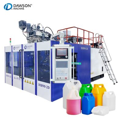Buy Automatic Extrusion Blow Molding Machine for 5L 10L 20L 30L HDPE Jerrycans with High Output Capacity online manufacture