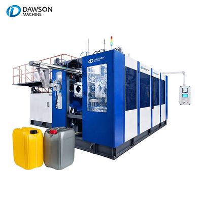 buy High Output Double Station Extrusion Blow Molding Machine Single Die Head for Industrial HDPE Jerry Can Manufacturing online manufacture