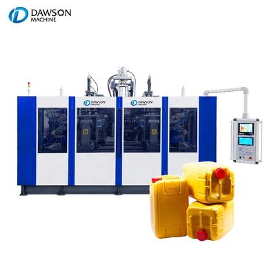buy Double Station HDPE Jerry Can Blow Molding Machine Plastic Blow Molding Machines for Lubricant Oil Container Production online manufacture
