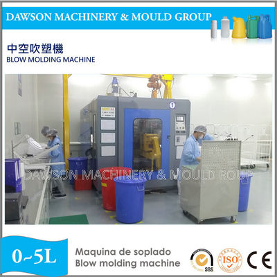 Buy 2L 5L PP PE Toggle Type Oil Barrel Plastic Box Small Manufacturing Blowing Molding Machine online manufacture