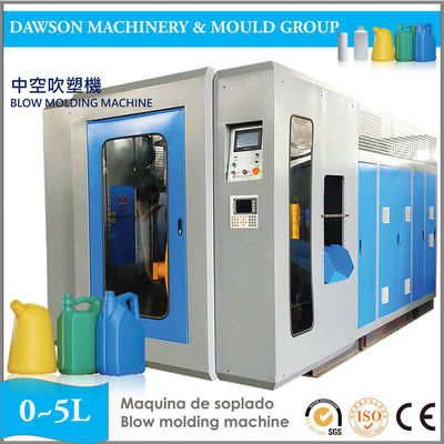 Buy HDPE 2L 5L Oil Barrel Auto Deflashing Jerry Can Water Bottle Making Extrusion Blow Molding Machine online manufacture