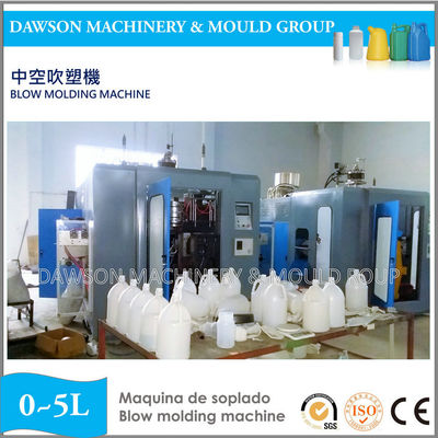 Buy Double Station High Speed 4L PE Oil Bottle Blow Molding Machine online manufacture