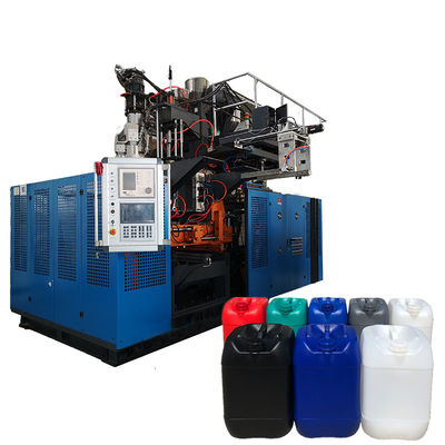 Buy Single Station Plastic 25l Jerry Can Blow Molding Machine Pp Pe Bottle Extrusion Blow Molding Making Machines online manufacture