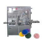 Plastic pp cap ring liner inserting machine 2 in 1 cap assembly machine with 4 heads