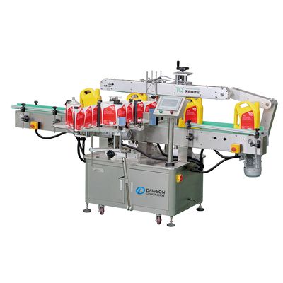 Buy Full Automatic Plastic bottle Square and Round Sticker Labeling machine for Double side and Round online manufacture