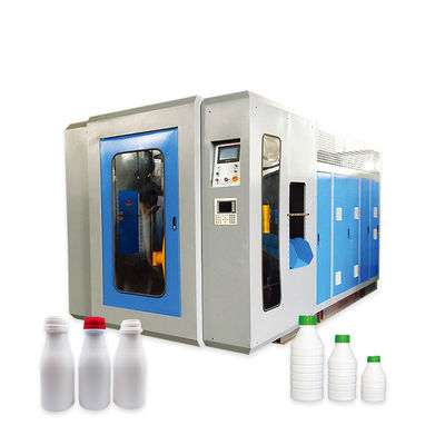 Buy Double Head Servo Motor Milk Bottle Container Pvc Air Blowing Molding Machine online manufacture