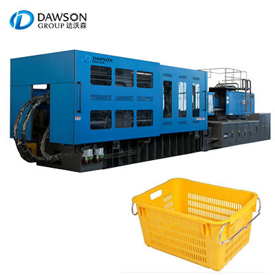 Turnover Basket Boxes Injection Molding Machine Components Manufacturing