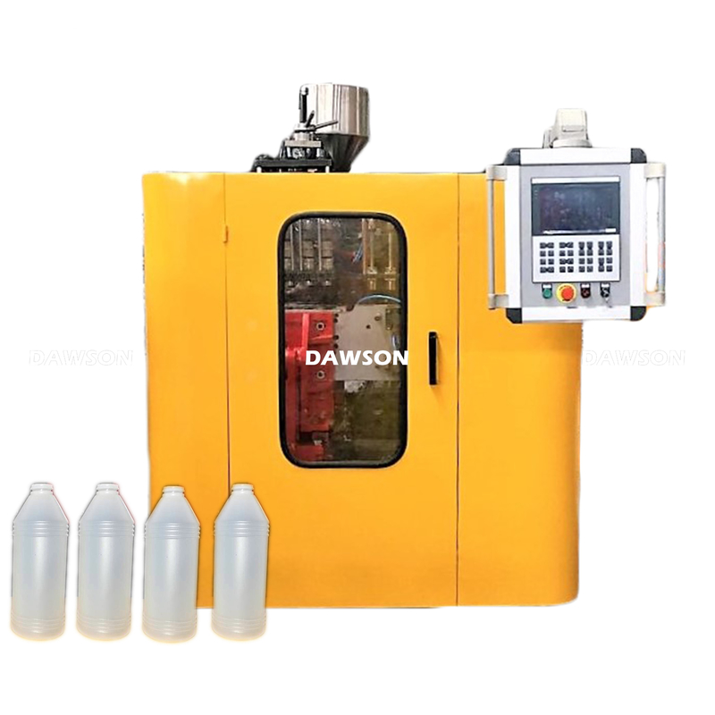 Household Bottle Extrusion Blow Molding Machine Single Station Four Head