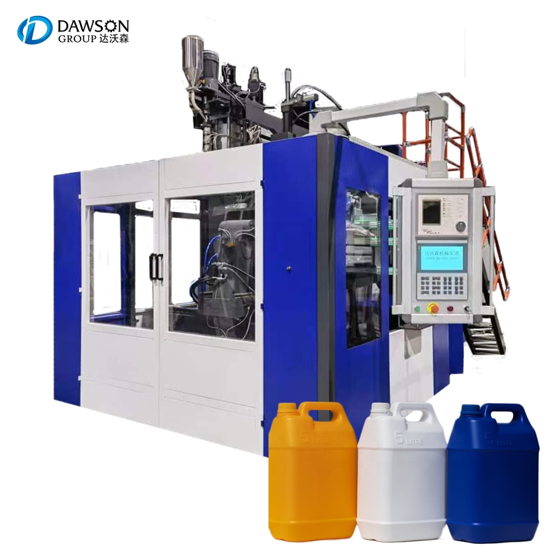 Automatic Jerry Can Bottle Blow Molding Machine 20L 3 Layer Extrusion HDPE Plastic