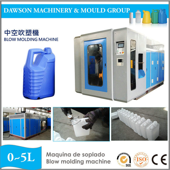HDPE ABLB65I Automatic Blow Moulding Machine 5L 2 Cavity PET Blowing Machine