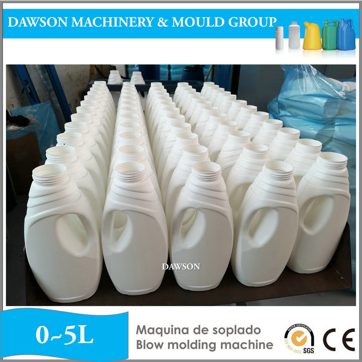 2 Cavities Plastic Bottle Blow Molding Machine Chemical Molding Equipment