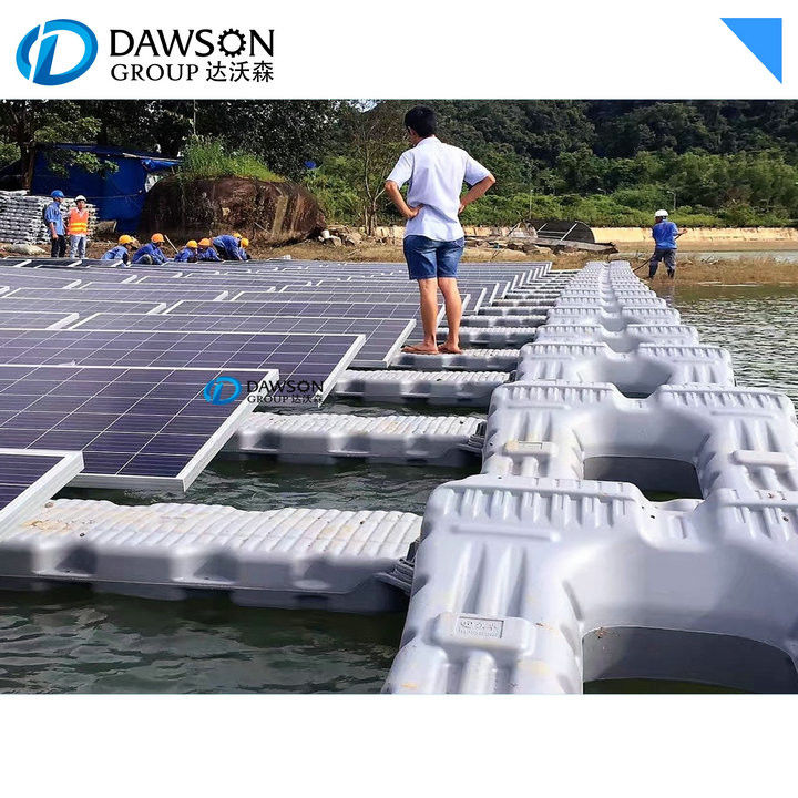 Solar Photovoltaic Water Surface Floating Base System Produced by Abld120 Blow Molding Machine